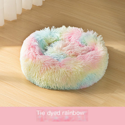Round Plush Pet Nest