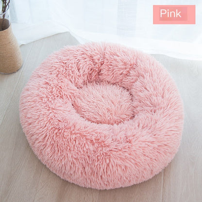 Round Plush Pet Nest